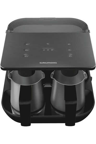 Grundig İkili  Türk Kahvesi Makinesi Çelik Cezveli 1.5 Litre Su Kapasitesi