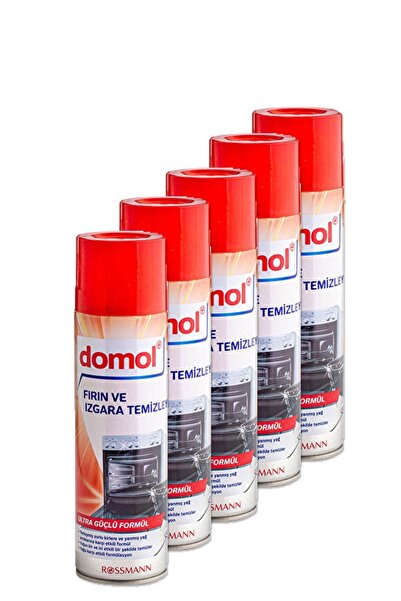 DOMOL Fırın & Izgara Temizleyici Köpük 500 ml (5 Adet)