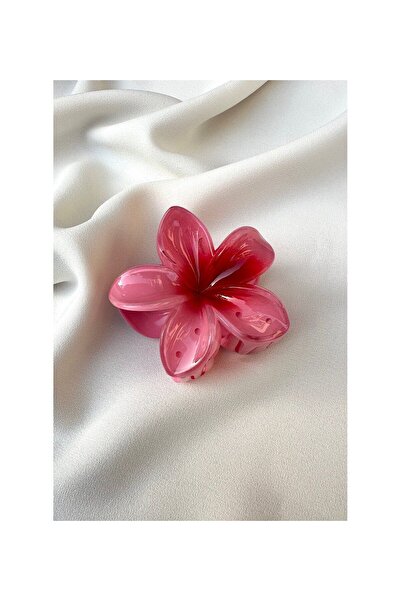 Heartfelt Gifts Lotus Hibiscus Çiçeği Premium Çiçek Mandal Toka 8 cm