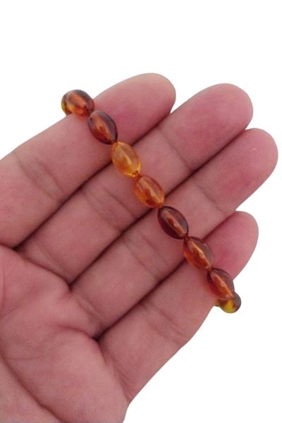 SEVENSLEEPERS Unisex Amber Colored Bracelet - Size for Children and Adults