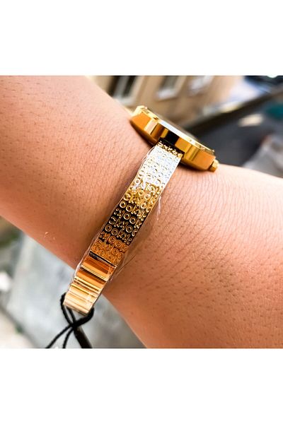 Reward Gold Color Waterproof Vintage Women's Wristwatch - Rwa 456378
