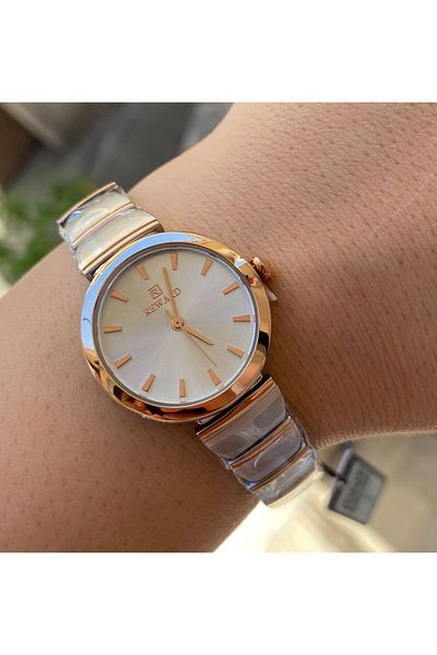 Reward Waterproof Silver Women's Wristwatch