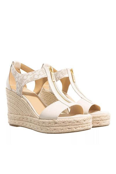 Michael Kors Berkley Mid Wedge Vanilla/Lugg