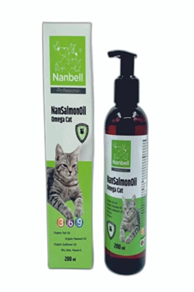 Nanbell Kedi Balık Yağı Omega 3-6-9 NanSalmonOil 200ML