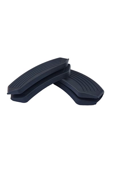 SG DESIGN Silicone Pot Pan Holder Fireproof Non-Stick Handle Set 9x4 Cm Anthracite (1 Set Consists of 2 Pieces)