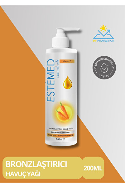 ESTEMED Bronzlaştırıcı Havuç Yağı & Bronzing Carrot Oil 200ml