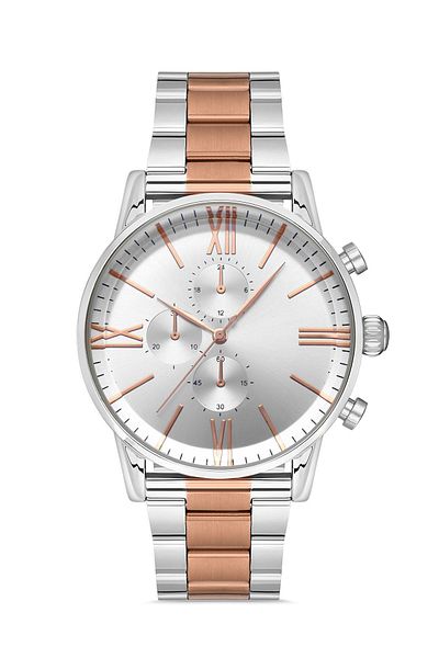 polo55.sport.1855 Classic Design Metal Band Unisex Wristwatch