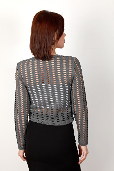 GİYSA Women's Mesh Cardigan - 5048