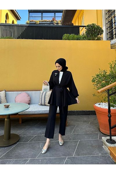 SSDESİNG Flounced Crepe Set