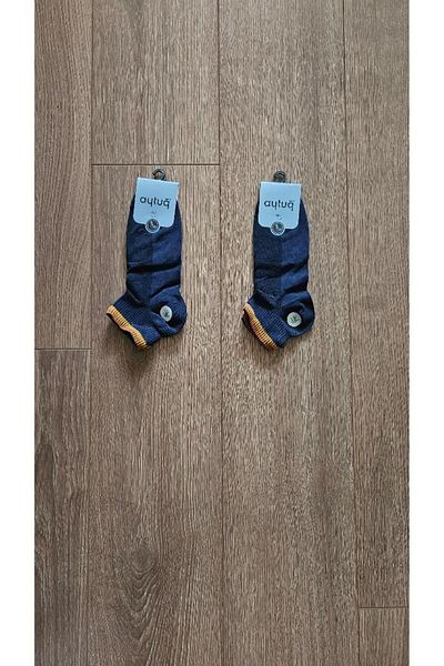 Aytuğ Summer Season Bamboo Șosete pentru bărbați-bărbați cu ghete albastre 2 perechi - 14278