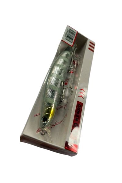 Kendo Seabass Minnow 125f 21gr (color : 32) (zebra Glow)