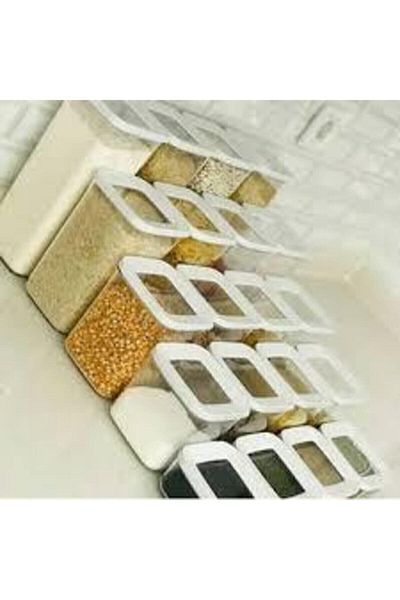 VİP AHMET 4 Sets of 20 Pieces Vacuum Storage Container