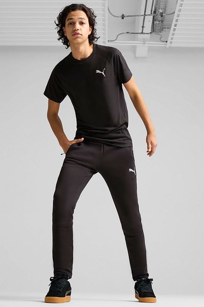 Puma EVOSTRIPE Παντελόνι DK Μαύρο Ανδρικό Φούτερ