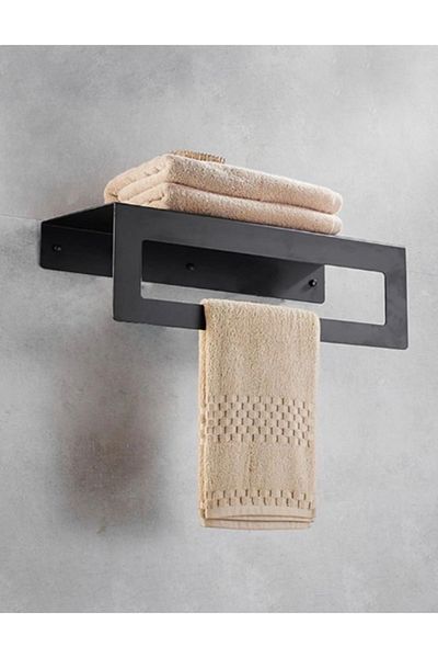 binome mobile Ματ Μαύρη Μεταλλική Πετσέτα Binome Design