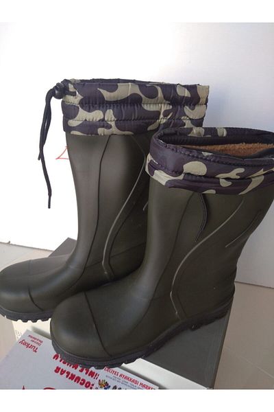 Emek Ανδρικές μπότες Erciyes Rain Snow Water Resistant με γούνα μαλλί στο εσωτερικό