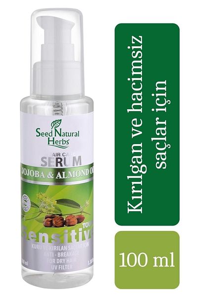 Seed Natural Herbs Jojoba and Almond Serum - 100 ml