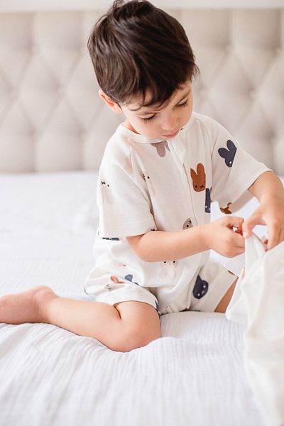 Alingo 100% Cotton Baby-Child Summer Shorts Jumpsuit