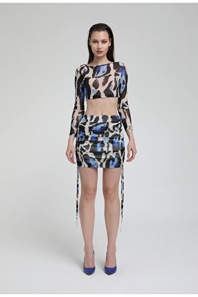 SACS Bluză cu mâneci lungi cu modele pentru femei - Set de sus și de jos