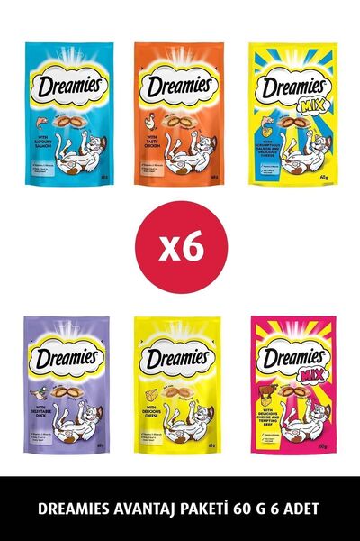 Dreamies Avantaj Paketi 60 G 6X