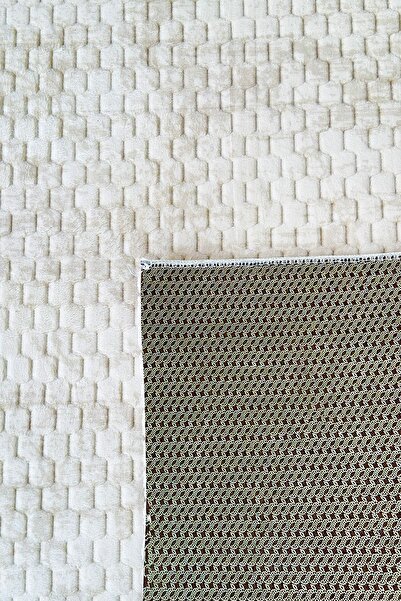 ALgorand Home Margo Ivory Geometric Dustproof - Living Room, Hallway, Balcony, Terrace, Garden, Living Room Carpet Al0751A