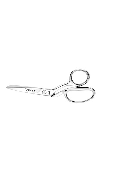 Budeku Rıza Chrome Plated Dressmaker's Scissors with Nut No:9