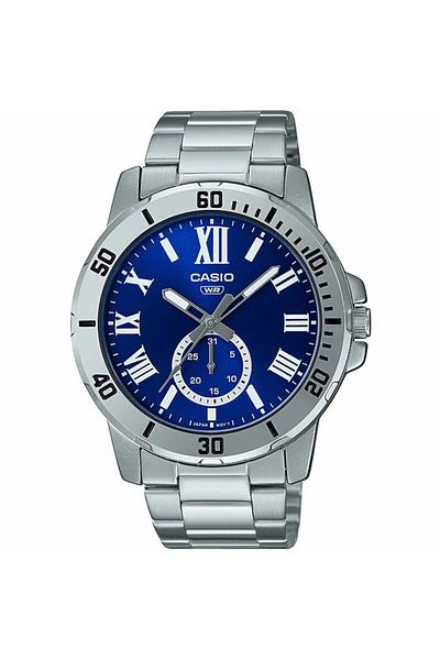 Casio Mtp-vd200d-2budf Men's Wristwatch