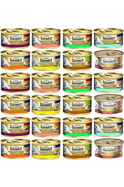 Gourmet Purina Gold 24x85gr Karışık Paket