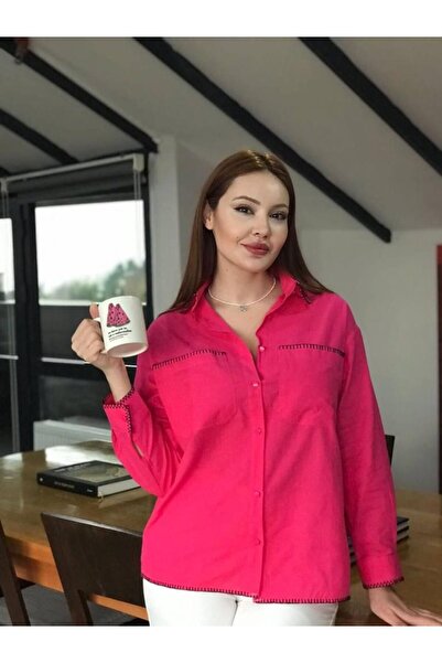 Genel Markalar Dikiş Detaylı Gömlek