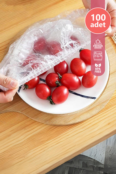 morlimon Tazeliği Koruyan Kullan-at Gıda Ve Tencere Bonesi - 100 Adet