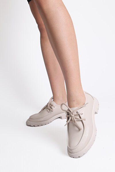 ELİT SHOES Hakiki Deri Elastik Yapıda Kauçuk Taban