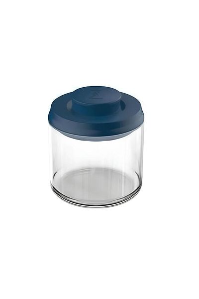 Paşabahçe Zest 43663 - 4-Piece Blue Storage Set with 700 Cc Vacuum Lock Cover