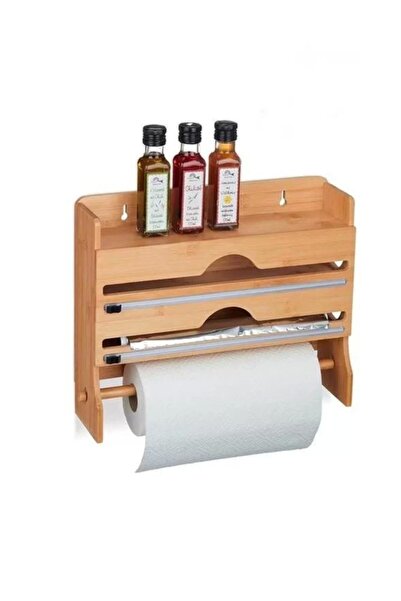 MİEN Mien MEN734 Bamboo Stretch - Suport pentru prosoape de hârtie