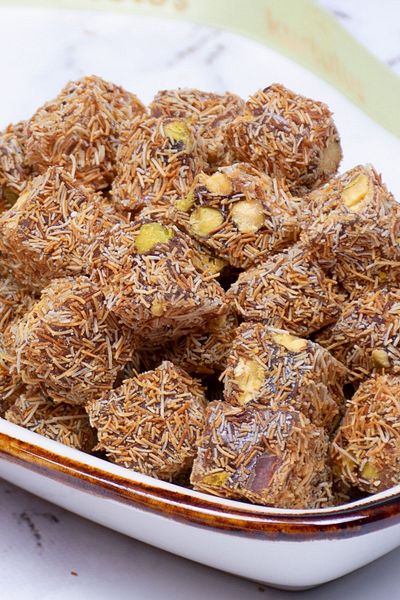 Kurtuluş Kuruyemiş 250Gr Pistachio and Kadayifli Turkish Delight