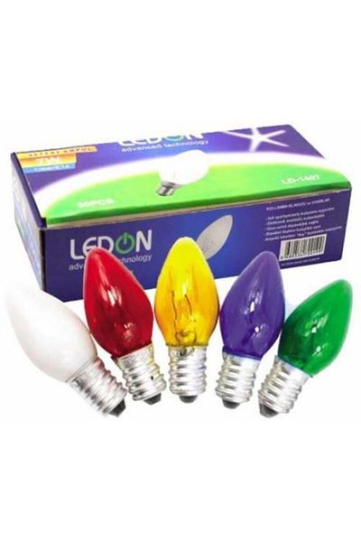 Hasbros Colorful Night Light Ledon Ld1407R 7W Christmas Season