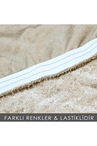 Faiend Kaliteli Likralı Kadife Sandalye Örtüsü Sandalye Kılıfı Mutfak Sandalye Örtüsü Sandalye Koruma 6lı