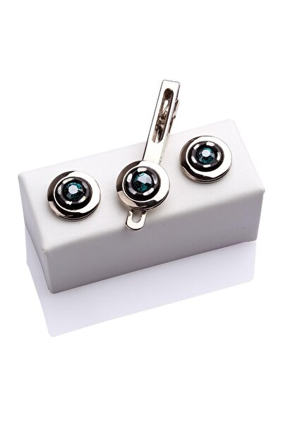 La Pescara Cufflinks and Tie Clips Set KD356