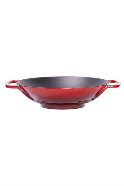 Sürel Iron Cast Wok Pan 35 cm