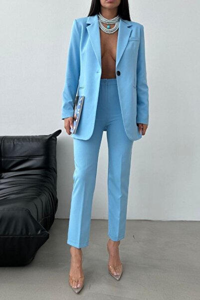 MYGİYİMİSTANBUL Blazer Ceket Pantolon Takım