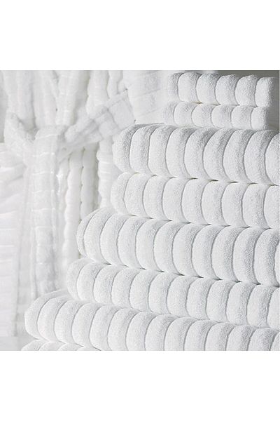 MEŞELİ TEKSTİL 1 Piece Luxury Premium Hotel Spa Beach Towel Ribbed Oversized 90/100X180 cm 1000 Gr 100% Cotton