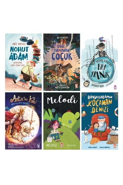 Timaş Çocuk Nohut Adam+Göğe Tırmanan Çocuk+Bay Yalnış+Antika Kral+Melodi+Büyü...