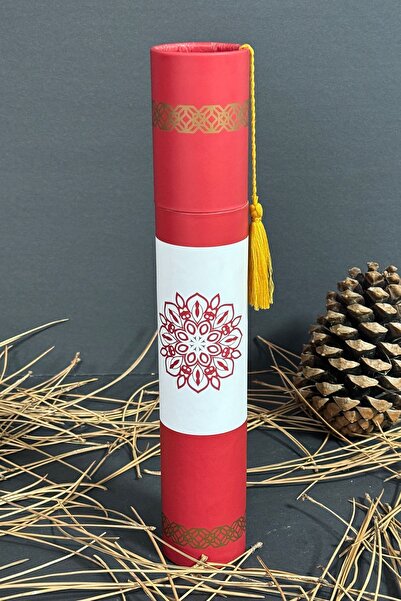 karetaş Diploma Kutusu 5 X 32 Cm 10 Adet Mezuniyet Kutusu Silindir Kutu Postü...