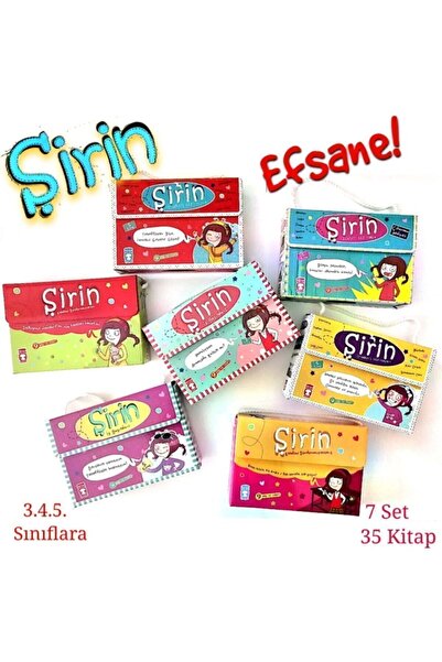 Timaş Çocuk Şirin Okuma Dizisi 7 Set