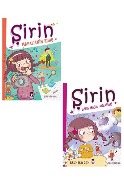 Timaş Çocuk Şirin Serisi 2'li Set / Mahallenin Ruhu - Bana Masal Anlatma - Bi...