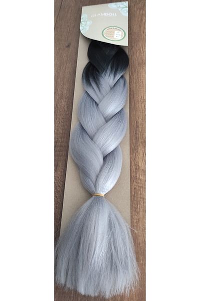 SÇ PERUK M-28 Jumbo Hair Afrikatiwist Braiding - 100 Gr 60 cm Rasta Tiwist Black Braid