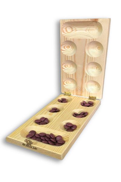 Hyd Wooden Mangala Strategy And Intelligence Game Educational Game