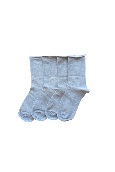 shefox 4 чифта нееластични чорапи до глезена с бонбони за жени с диабет