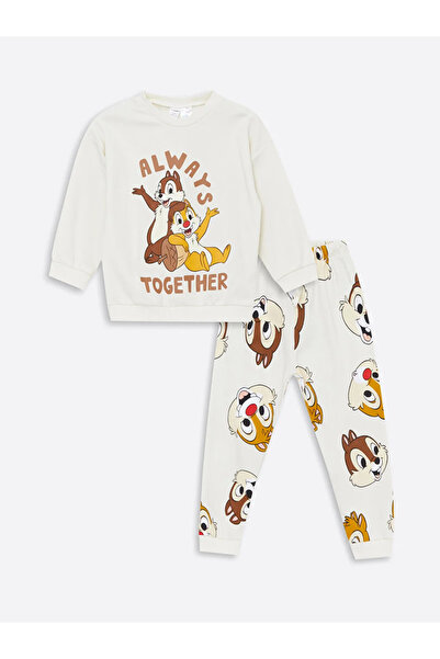 LC Waikiki Set de hanorace și pantaloni de trening LCW pentru bebeluși - deco...