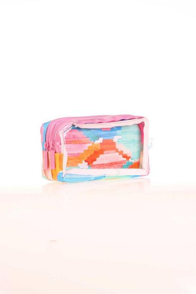 KAUKKO Τσάντα μολυβιού Spring - Διαφανές Tie Dye K2611
