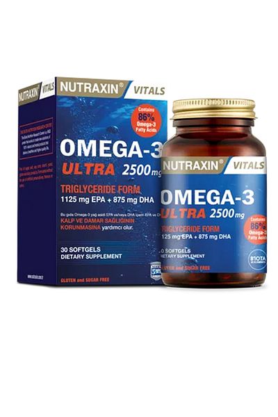 Nutraxin Vitamin D3k2 30ml + Vitamin B12 + Omega-3 Ultra 2500mg - Promotion