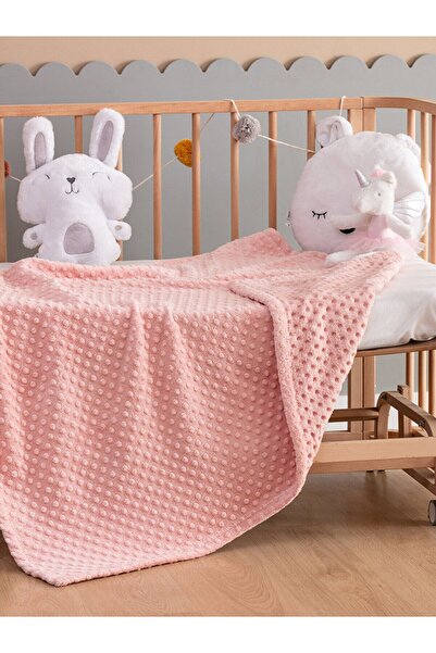 LC Waikiki Tomurcuk Desenli Wellsoft Bebek Battaniyesi 90x110 Cm